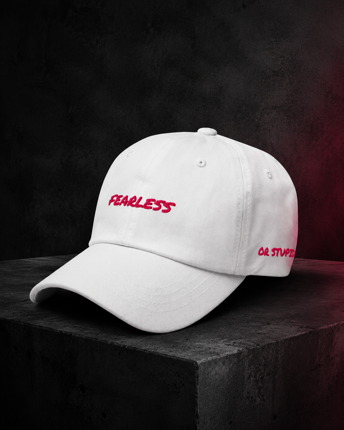 Fearless, Or Stupid - Dad Hat