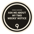 Ask Me About My Two Weeks' Notice — Dad Hat