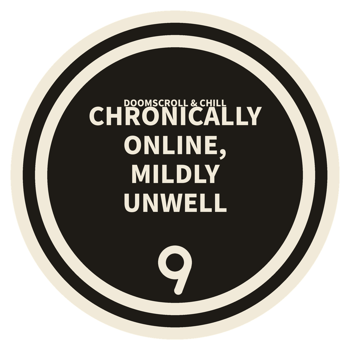 Chronically Online, Mildly Unwell — Dad Hat