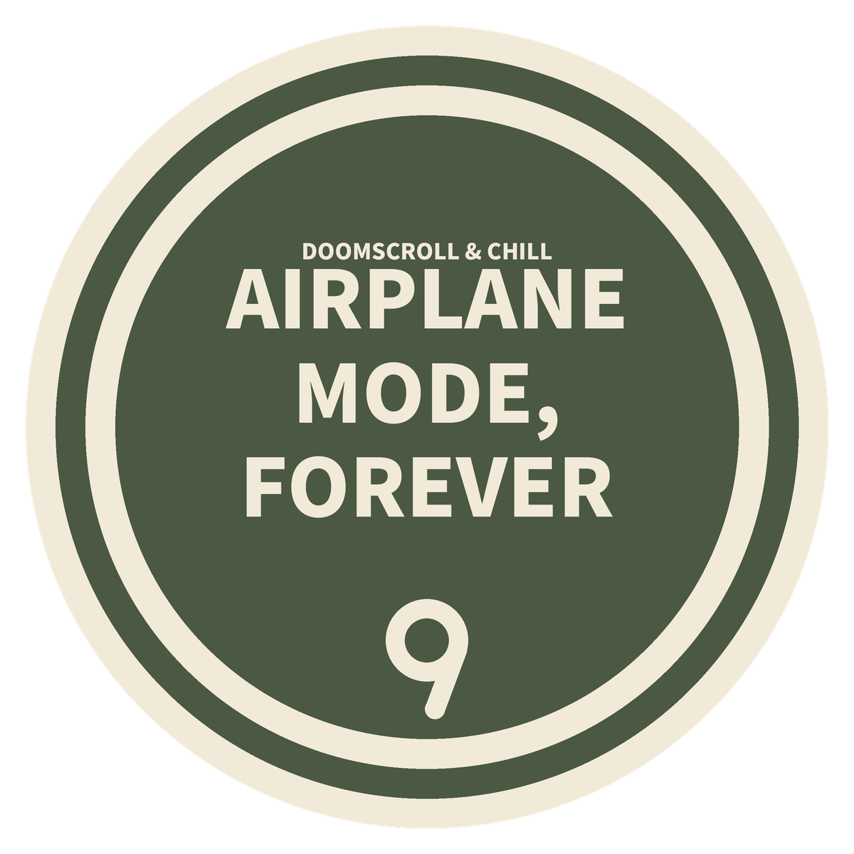 Airplane Mode, Forever — Dad Hat